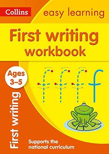 First Writing Workbook Ages 3-5: Ideal for home learning (Collins Easy Learning - Image 1 of 1