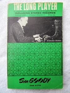 Sam Goody 1959 THE LONG PLAYER: Sviatoslav Richter Classical Record CATALOG LP - Picture 1 of 2