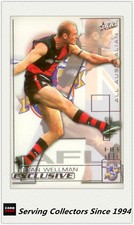 2002 Select AFL Exclusive All Australia Team AA5 Sean Wellman (Essendon)