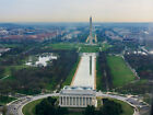National Mall Washington DC Monument Lincoln Memorial Pool USA Photo Art Print