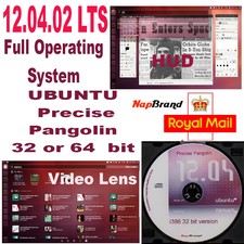 Ubuntu 12.04.02 LTS CD Linux Operating System no license required