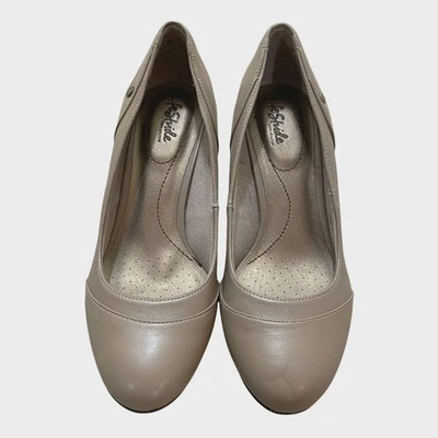 LifeStride Dreams Sistema Suave Tacones de Cuña Clásicos Piedra Zapatos de Vestir Para Mujer 8.5 Foto 1 de 4