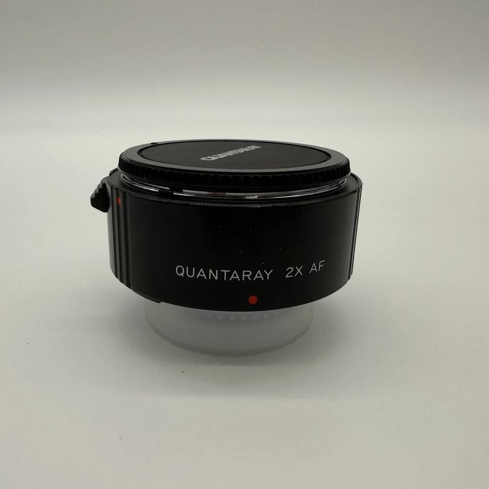 Quantaray 2X AF Teleconverter for Nikon AF F DX Mount SLR DSLR Cameras WORKING - Image 1 of 4