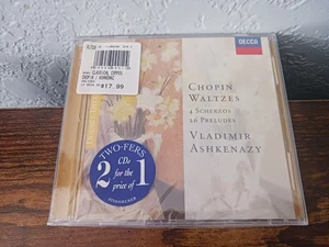 Neue CHOPIN Walzer, Scherzos, Präludien / VLADIMIR ASHKENAZY (2 CDs, 1999, Decca) - Bild 1 von 6