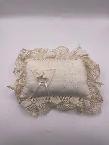 Vintage For The Tooth Fairy Pillow - White (Used) - Picture 1 of 8