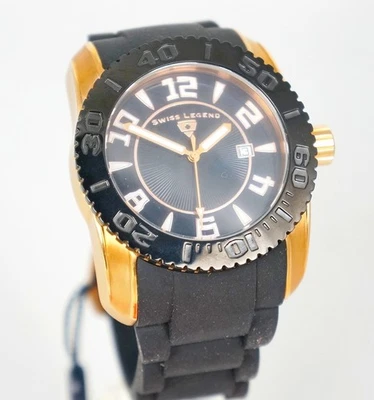 Raro Reloj Swiss Legend Hombre Commander 46mm Tono Oro Rosa Caja y Garantía Foto 1 de 4