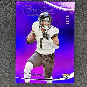 2023 Panini Prestige - Xtra Points Purple #139 Travis Etienne /99 Jaguars - Picture 1 of 2