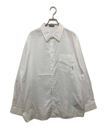 Camicia abito DIOR HOMME CD logo ricamato Taglia:40 Bianco Uomo 243C551D1581