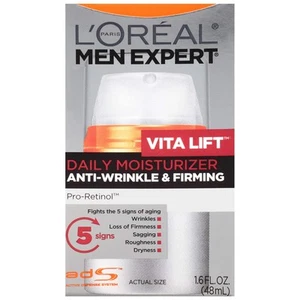 L'Oreal Paris Men Expert Vitalift Anti-Wrinkle & Firming Face Moisturizer wit... - Picture 1 of 5