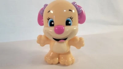 Fisher Price Laugh And Learn Girl Puppy Rattle Toy Figure - Image 1 of 4