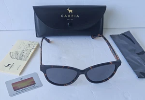 Carfia CA5395 Cat-Eye-Sonnenbrille polarisiert Schildpatt Havanna/braun NEU im Etui - Bild 1 von 6
