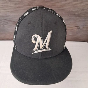 Milwaukee Brewers 59Fifty Größe 7 1/2 New Era Baseballmütze Rallye Kappe - Bild 1 von 14