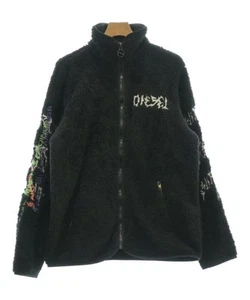 Diesel Men's Black Polyester Blouson L Used Fall Winter Outer Coat - Picture 1 of 7