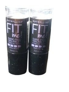 2X MAYBELLINE New York Fit Me Shine-Free, Balance Stick Foundation. 355 Coconut - Picture 1 of 3