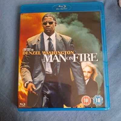 Blu-Ray Man On Fire Denzel Washington region ABC - Image 1 of 3