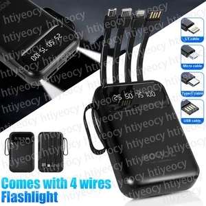 9000000mAh Powerbank Caricabatteria Esterno Batteria Aggiuntiva 2 USB per Tutti i Cellulari - Foto 1 di 16