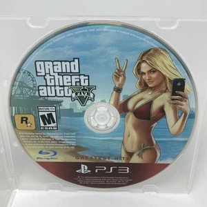 Grand Theft Auto V (PlayStation 3, 2013) - NUR DISC & GETESTET - Bild 1 von 2