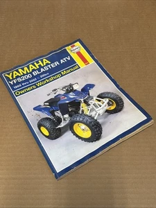 Yamaha Blaster ATV, 1988 Thru 2002 Haynes Owners Workshop Manual 🔥FAST SHIP🔥 F - Picture 1 of 6