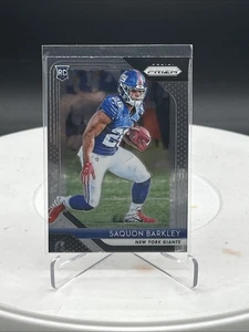 2018 Panini Prizm - Rookie Saquon Barkley #202 (RC) - Picture 1 of 2