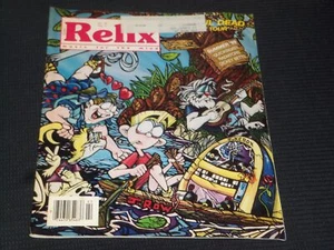 1989 JUNE RELIX MAGAZINE - GREATFUL DEAD NICE MUSIC ISSUE - L 20408 - Picture 1 of 2