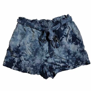 Anthropologie Cloth & Stone hoch taillierte Shorts XS blau Batik super weich! - Bild 1 von 7