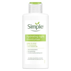 Simple Kind to Skin Hydrating Light Moisturiser Skin Care with Vitamins B5 and E - Picture 1 of 7