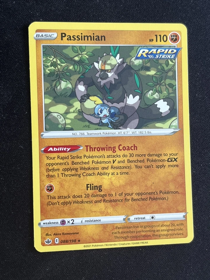 Passimian 088/198 Swsh06: Sword & Shield - Chilling Reign Regular - Image 1 of 2