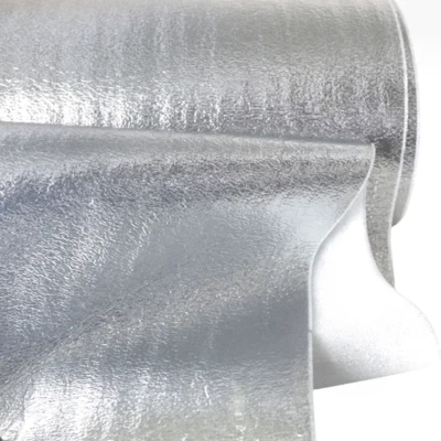 Fenster Thermostoff Thermo Matte Stoff 2mm als Meterware Silber Wohnmobil Weich - Bild 1 von 4