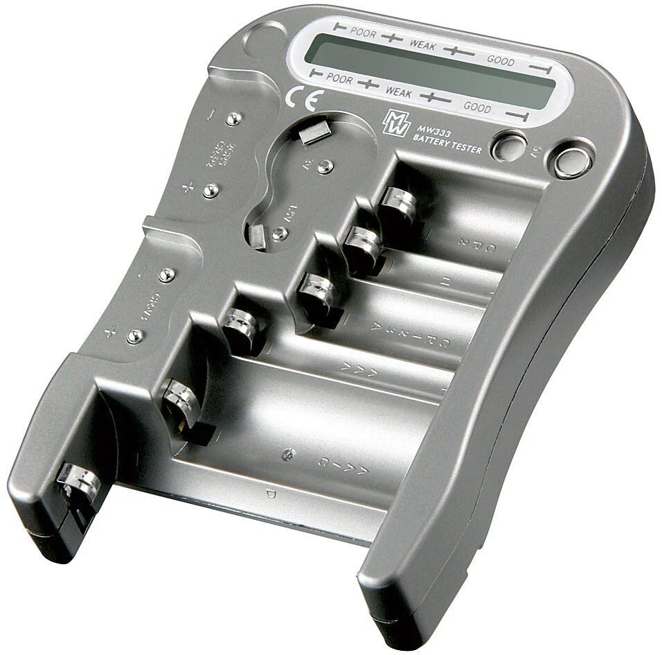 Batterietester mit LCD Anzeige auch für Fotozellen - Bild 1 von 1