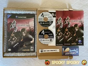 Resident Evil 4 (Gamecube) NTSC-U/C USA! VGC! HQ Packing! 1st Class! 👀 - Picture 1 of 9