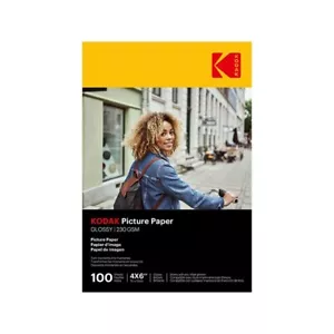 Kodak Picture Paper Photo Glossy 10x15 - 100 Sheets - Picture 1 of 1