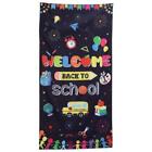 70.8 X 35.4 Inch Welcome Back  Door Cover Decoration Photo Booth Prop  Office