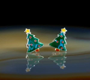 Ohrringe Silber 925 Tannenbaum Kind - putzig filigran & hübsch silver anello - Bild 1 von 5