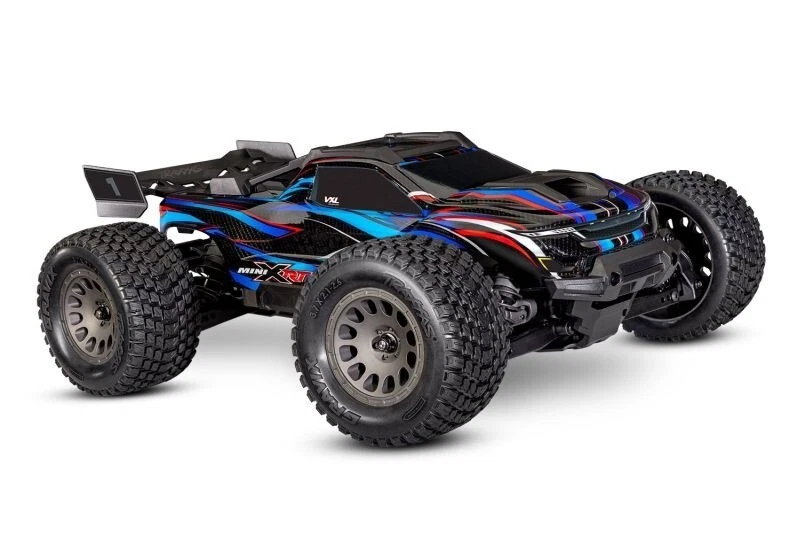 Traxxas TRX 108076 -1 blau BLUE Mini XRT VXL-3S Brushless 1 16 NEU OVP