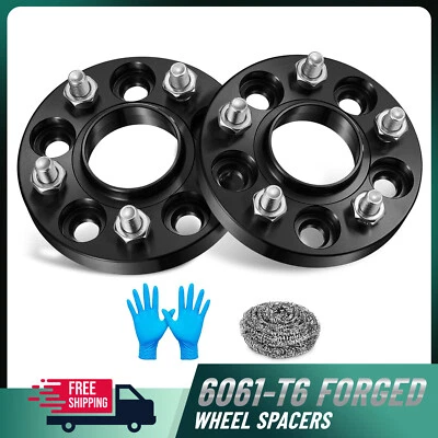 2PCS 20mm 5x108 Hubcentric Wheel Spacers For Jaguar F-Type S-Type X-Type XE XF - Изображение 1 из 4