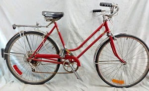 1973 Schwinn Collegiate Cruiser Bike 53cm Large 5 Speed Red Steel USA Made/Ship! - Picture 1 of 15