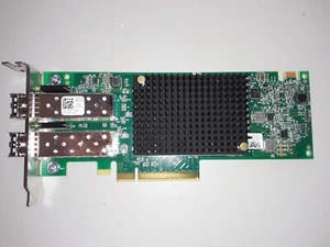 Dell 0PD89Y (Emulex) LPE35002 32GbE Dual-Port PCIe x8 FC Fibre Channel Adapter - Photo 1/3