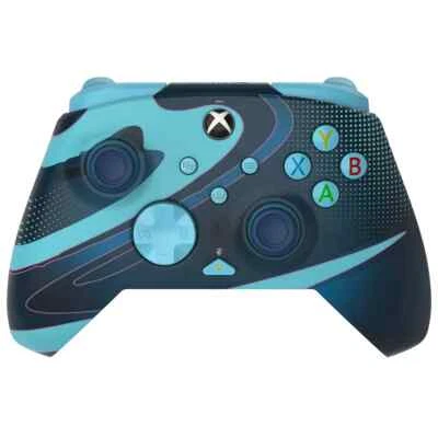 PDP REMATCH GLOW Wired Controller for Xbox Series X|S/Xbox One - Blue Tide - Image 1 of 3