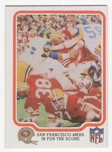 Tarjeta de fútbol americano Fleer Team Action San Francisco 49ers 1979 #49 - envío gratuito - Imagen 1 de 1