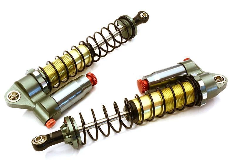 Rebound Adj Piggyback Shock (2) for Axial 1/10 & Off-Road Scale Crawler(L=114mm) - Image 1 of 1