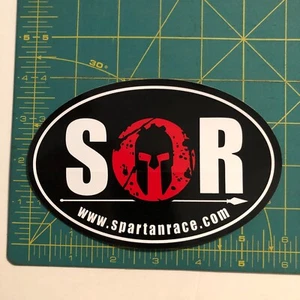 Spartan Race Sticker spartanrace.com - Picture 1 of 2