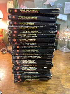 TARZAN PB Book Set 1-24 Edgar Rice Burroughs Ballantine 70s - NO #13 - Bild 1 von 20