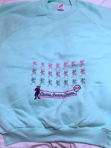 Electric Factory Concerts-22ND Aniversario-Sudadera TURQUESA-Grande-NUEVA - Imagen 1 de 4