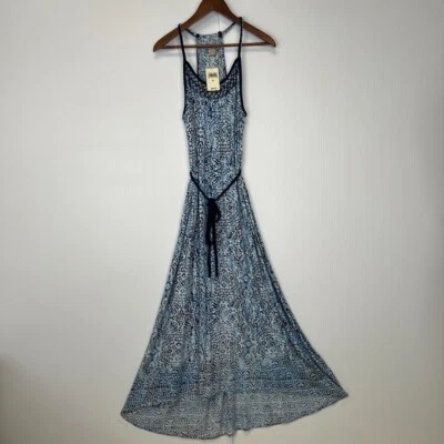 Lucky Brand платье женщин средний макси богемное бусина поток без рукавов работы вечеринки Core Ne - Изображение 1 из 4