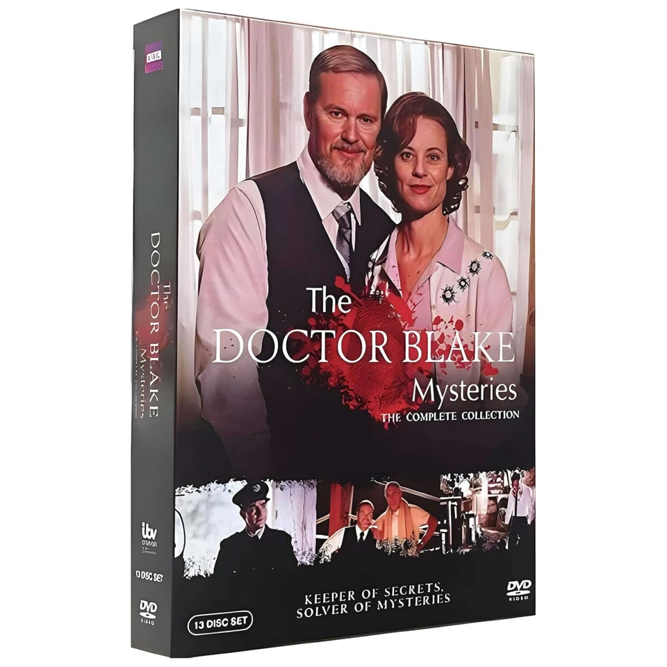 The DOCTOR BLAKE Mysteries the Complete Series Collection Season 1-5 DVD 13-disc - Image 1 of 2