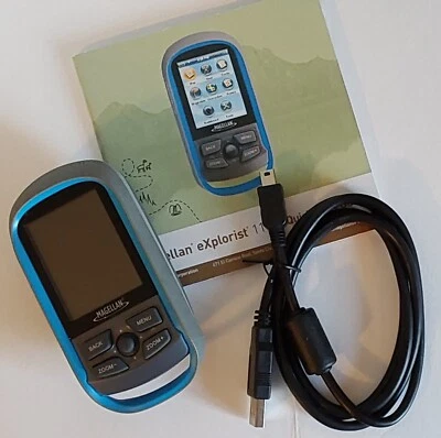 Magellan eXplorist 110 Handheld GPS Outdoor Navigation Portable Waterproof - Image 1 of 4