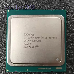 Intel Xeon E5-2670 V2 LGA2011 Server CPU Processor 2.50GHz SR1A7 25M 10 core - Picture 1 of 1