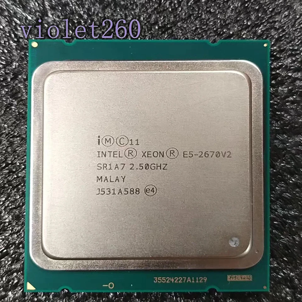 Intel Xeon E5-2670 V2 LGA2011 Server CPU Processor 2.50GHz SR1A7 25M  10 core - Image 1 of 1