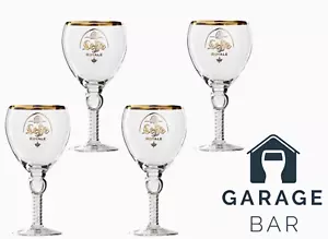 Set Of 4 Leffe Royale Ritzenhoff Cristal Beer Glasses Half Pint 25cl Brand New - Picture 1 of 2