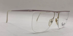 PIERRE CARDIN PRESTIGE EYEGLASSES FRAMES ONLY PC-8016-2 PINK HALF RIM 60-18-140 - Picture 1 of 8
